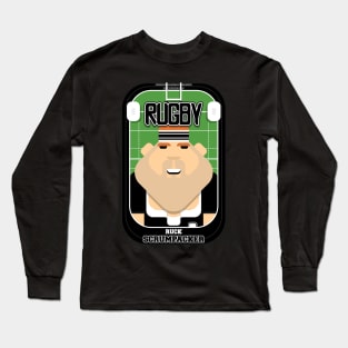 Rugby Black - Ruck Scrumpacker - Josh version Long Sleeve T-Shirt